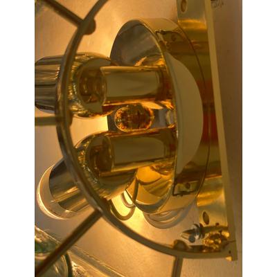  SimoEng Italian Wall Light Green Tronchi Murano Glass Wall Sconce