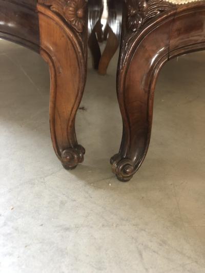  SimoEng Late 19th Century Italian Composition of 4 Original Sofa