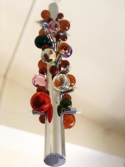 SimoEng MULTICOLOUR CACTUS MURANO GLASS SPUTNIK ITALIAN CHANDELIER