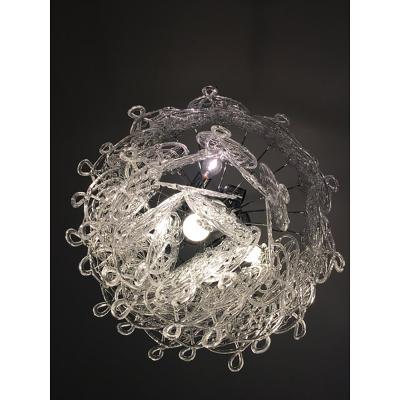  SimoEng Modern Murano Glass Ragnatela Italian Chandelier in Venini Style