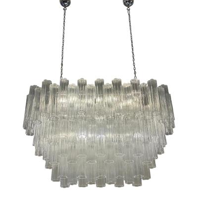  SimoEng Modern Oval Tronchi Murano Glass Pendant Light by Simoeng for Simoeng
