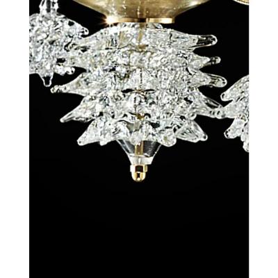  SimoEng Modern Venetian Rostrato Murano Glass Chandelier by Simoeng for Simoeng