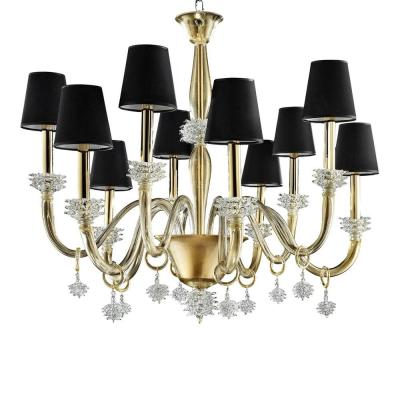  SimoEng Modern Venetian Rostrato Murano Glass Chandelier by Simoeng for Simoeng