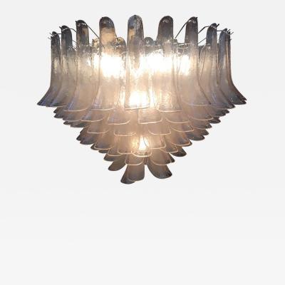 SimoEng Monumental Murano Glass Selle Light Pink Italian Sputnik Chandelier