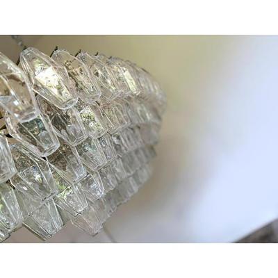  SimoEng Murano Glass Chandelier Poliedro