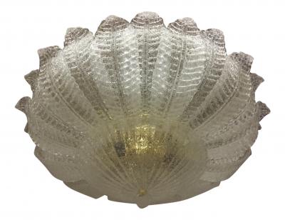  SimoEng Murano Glass Sputnik Chandelier Flush Mount Mazzega Style