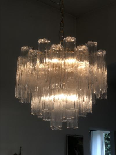  SimoEng Murano Glass Sputnik Chandelier Mazzega Style