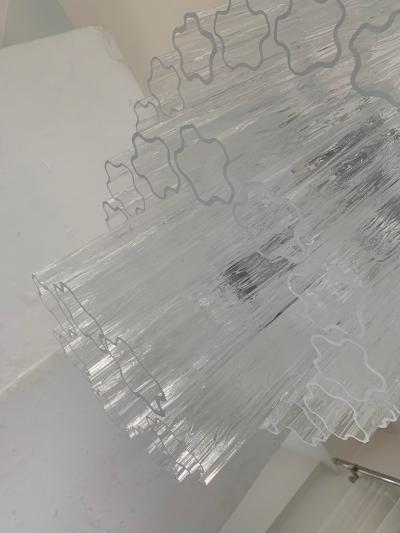  SimoEng Murano Glass Sputnik Chandelier Mazzega Style