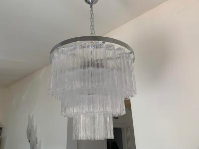  SimoEng Murano Glass Sputnik Chandelier Mazzega Style