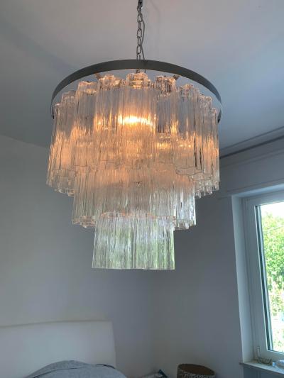  SimoEng Murano Glass Sputnik Chandelier Mazzega Style