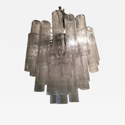  SimoEng Murano Glass Sputnik Chandelier With Corteccia Tubes Italian Glass