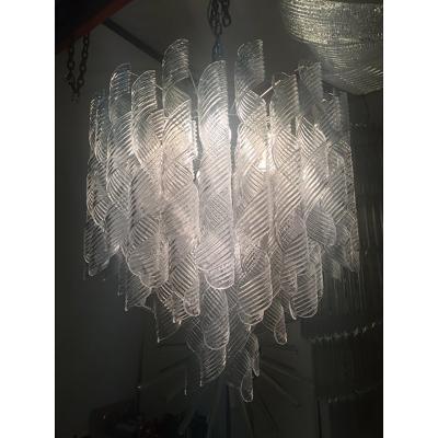  SimoEng Murano Glass Sputnik Chandelier With Swirling Italian Glass