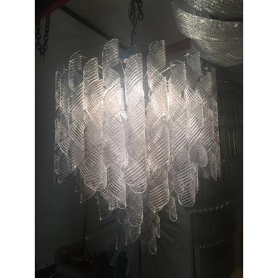  SimoEng Murano Glass Sputnik Chandelier With Swirling Italian Glass