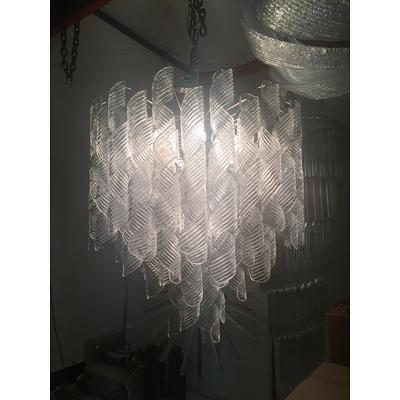  SimoEng Murano Glass Sputnik Chandelier With Swirling Italian Glass