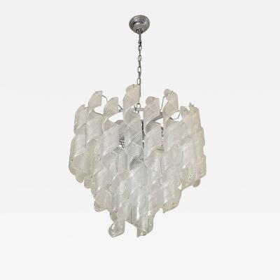  SimoEng Murano Glass Sputnik Chandelier With Swirling Italian Glass