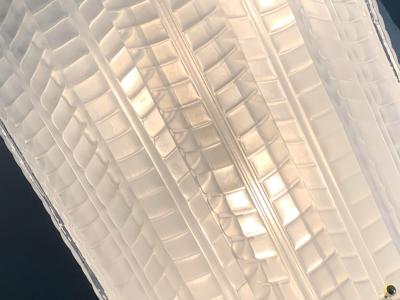  SimoEng Murano Glass Sputnik Pendant Lanterns Mazzega Style a Pair