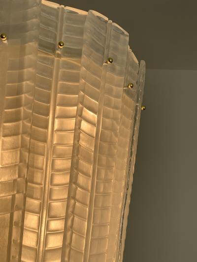  SimoEng Murano Glass Sputnik Pendant Lanterns Mazzega Style a Pair