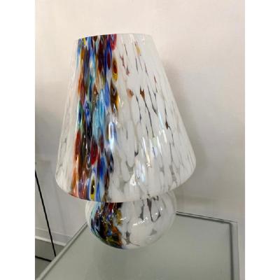  SimoEng Murano Glass Style Venetian Multicolored Millefiori Murrine Table Lamp