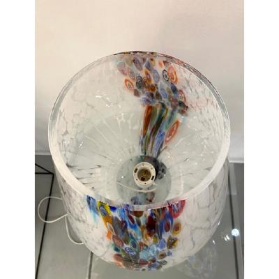  SimoEng Murano Glass Style Venetian Multicolored Millefiori Murrine Table Lamp