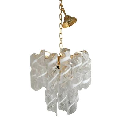  SimoEng Murano Glass Virgola Chandelier by Simoeng