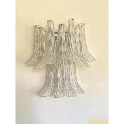  SimoEng Murano Glass Wall Sconces by Simoeng Set of 2