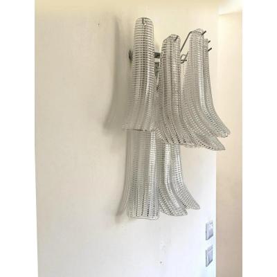  SimoEng Murano Glass Wall Sconces by Simoeng Set of 2
