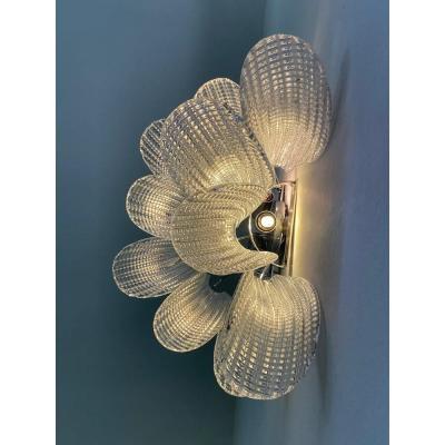  SimoEng Murano Glass Wall Sconces by Simoeng Set of 2