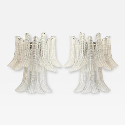  SimoEng Murano Glass Wall Sconces by Simoeng Set of 2