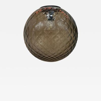  SimoEng Murano Style Glass Balloton Fume Pendant Sphere