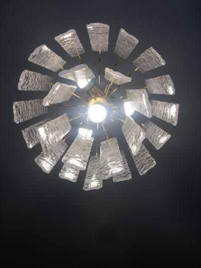  SimoEng Murano Style Glass Sputnik Chandelier
