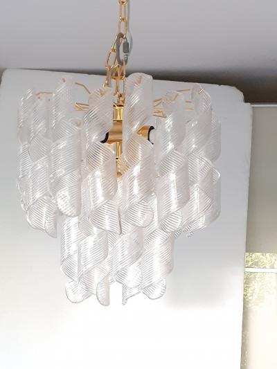  SimoEng Murano Style Glass Sputnik Chandelier