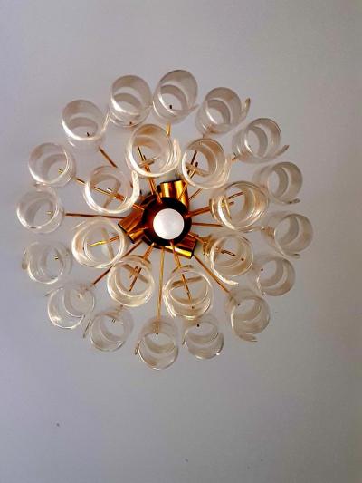  SimoEng Murano Style Glass Sputnik Chandelier
