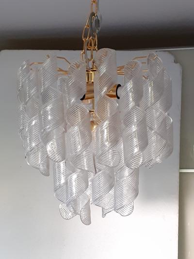  SimoEng Murano Style Glass Sputnik Chandelier
