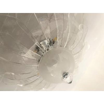  SimoEng Murano Style Glass Sputnik Chandelier Flush Mount