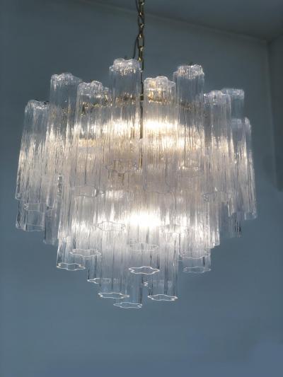  SimoEng Murano Style Glass Sputnik Chandelier Italian in Gold