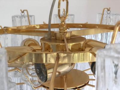  SimoEng Murano Style Glass Sputnik Chandelier Italian in Gold