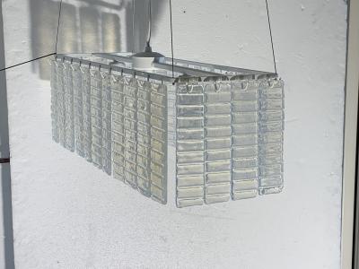  SimoEng Murano glass chandelier italian light opalino color