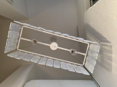  SimoEng Murano glass chandelier italian light opalino color