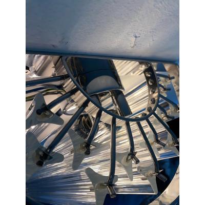  SimoEng Set of Two Contemporary Italian Triedro Belt Wall Sconces