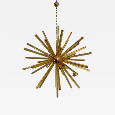  SimoEng Sputnik Chandelier in Murano Glass Style From Italy