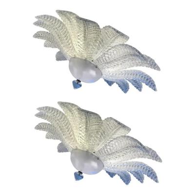  SimoEng Sputnik Flush Mount in Murano Glass by Simoeng Set of 2