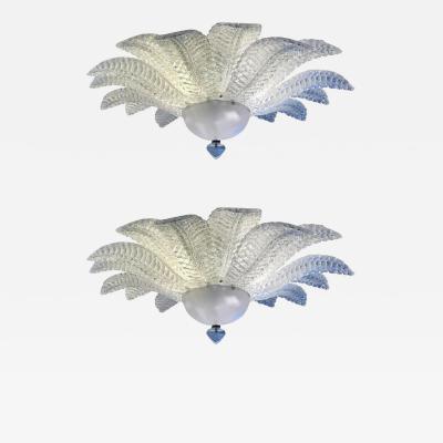  SimoEng Sputnik Flush Mount in Murano Glass by Simoeng Set of 2