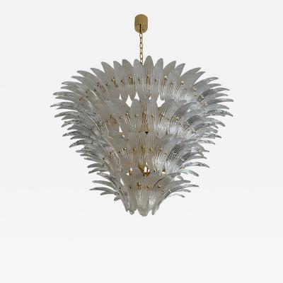  SimoEng Sputnik Murano Style Glass Palm Chandelier