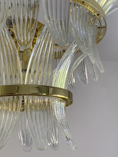  SimoEng Sputnik murano Impressive Palmetta chandelier murano glass