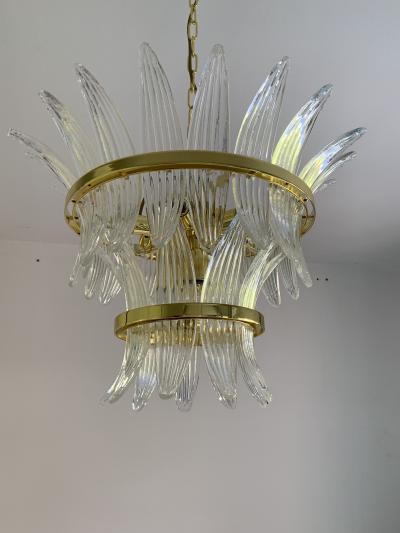  SimoEng Sputnik murano Impressive Palmetta chandelier murano glass