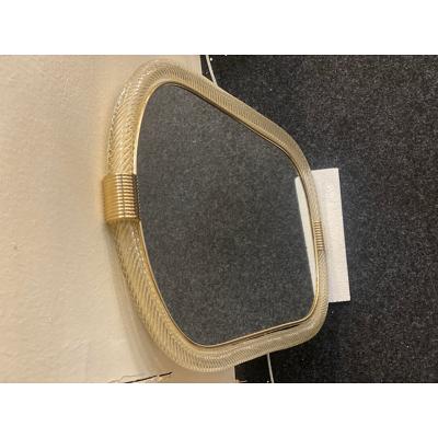  SimoEng Torciglione Murano Glass Style Wall Mirror in Barovier Style