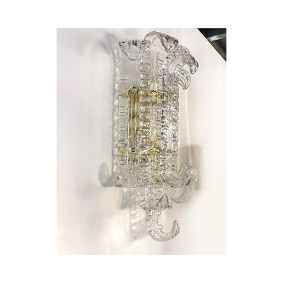 SimoEng Transparent Lingue Murano Glass Wall Lamp