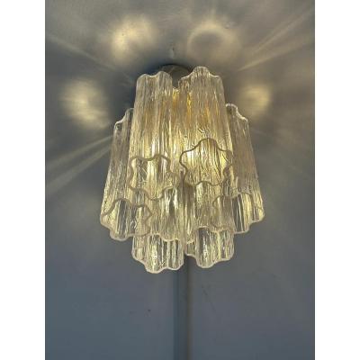  SimoEng Tronchi Murano Glass Flush Mount by Simoeng