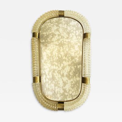  SimoEng Venetian Luxury Rostrato Murano Glass Wall Mirror by Simoeng
