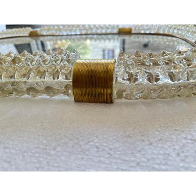  SimoEng Venetian Luxury Rostrato Murano Glass Wall Mirror by Simoeng